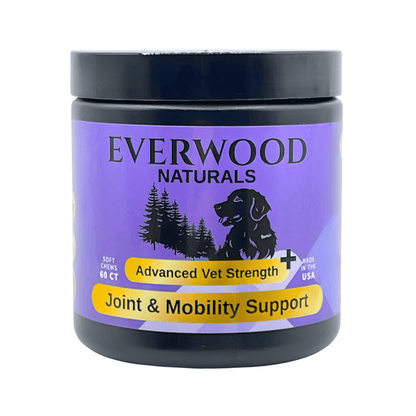 Everwood Naturals Advanced Vet Strength Joint & Mobility Dog Supplement Chews - Everwood Naturals