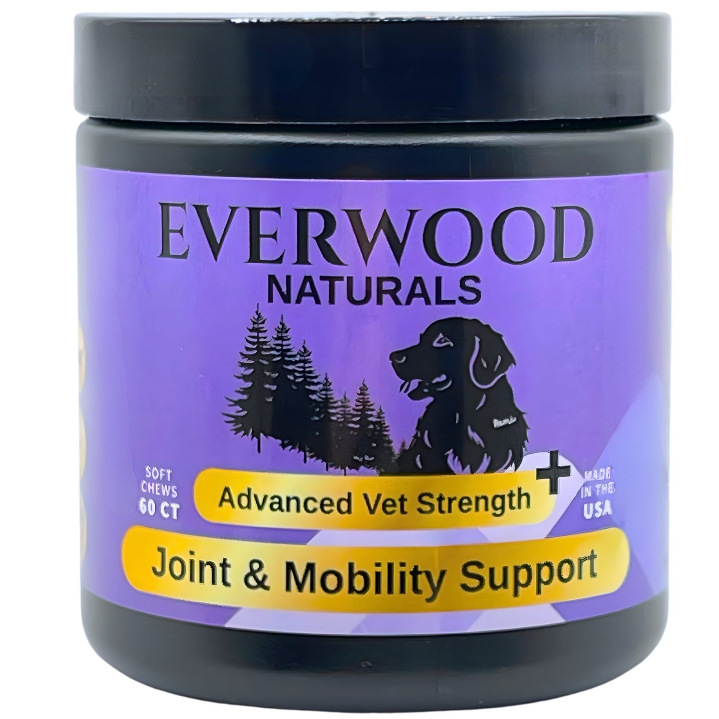 Everwood Naturals Advanced Vet Strength Joint & Mobility Dog Supplement Chews - Everwood Naturals