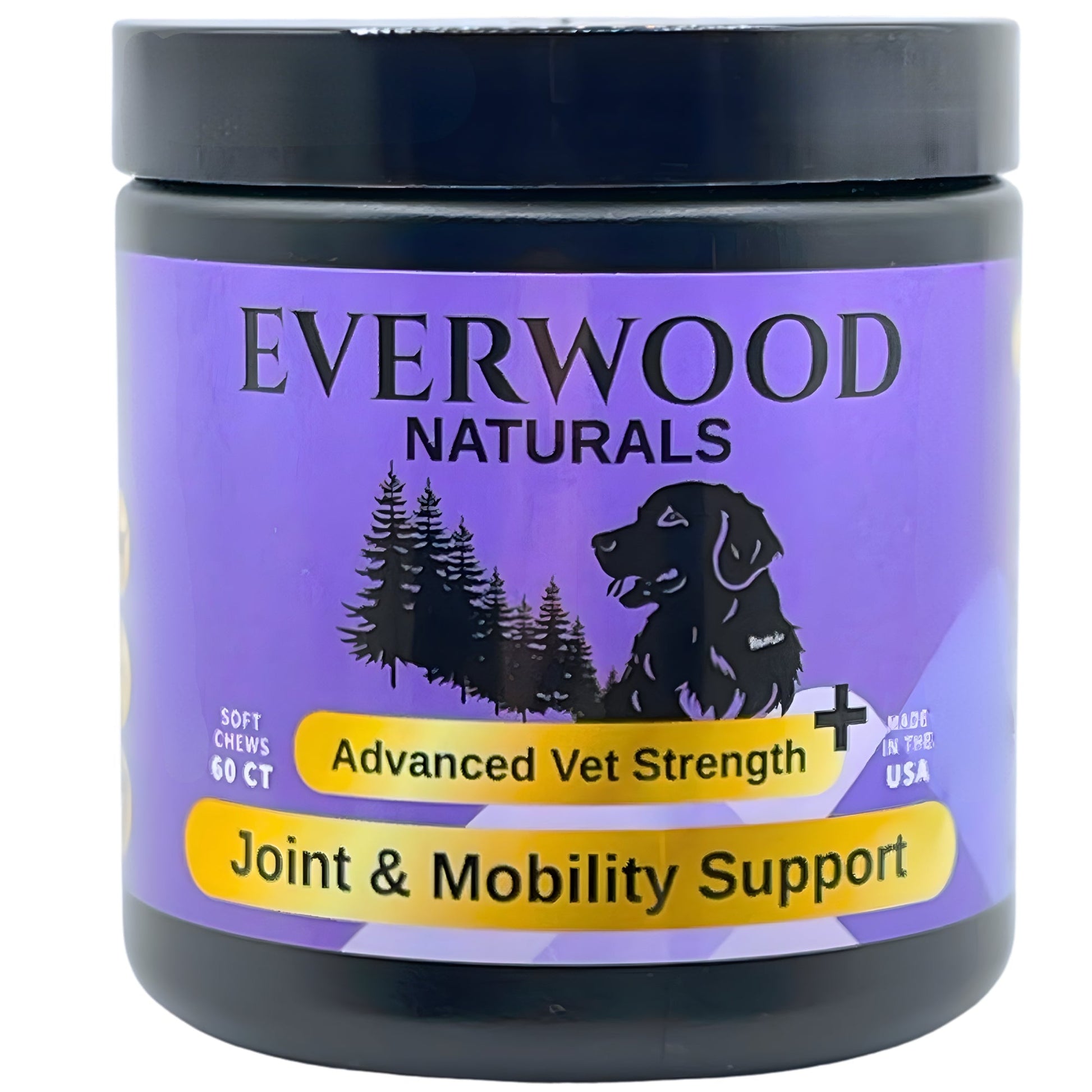 Everwood Naturals Advanced Vet Strength Joint & Mobility Dog Supplement Chews - Everwood Naturals